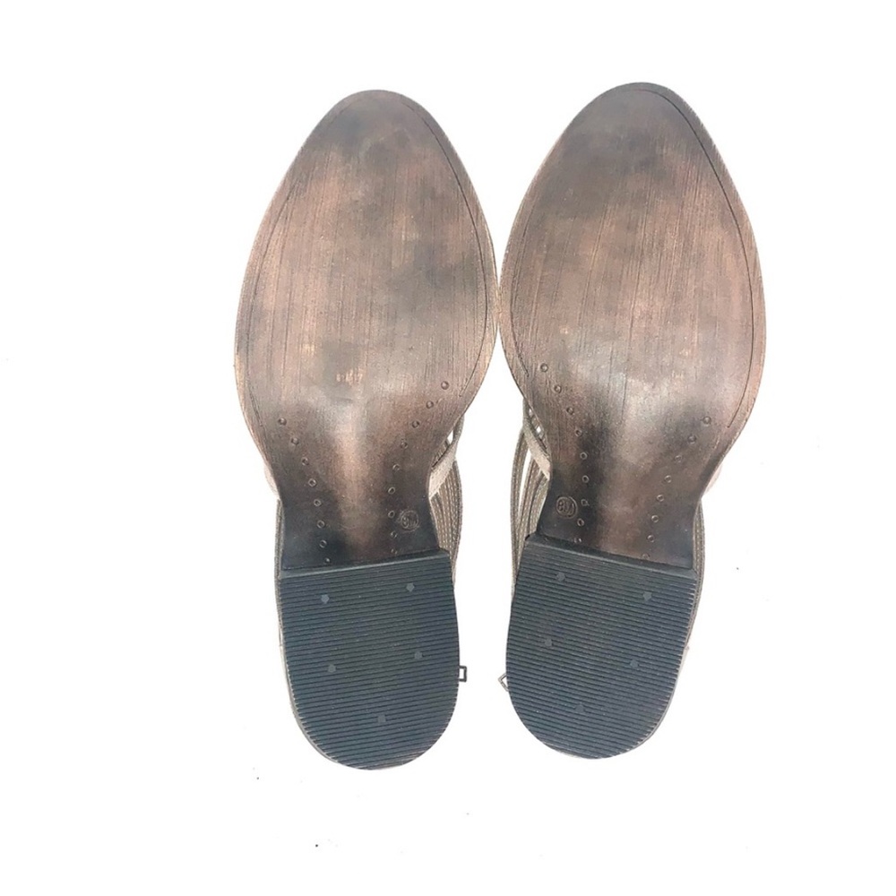 Coconuts by Matisse Charcoal Gray Ankle Booties 1.5” Heel Side Zip Size 8.5 - Picture 6 of 8